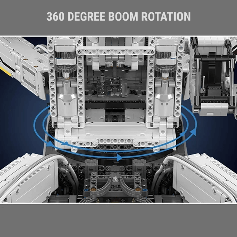 Heavy Duty Remote Controlled Crane V2 8505pcs mySite