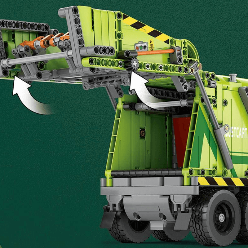 Compression Garbage Truck 1467pcs mySite