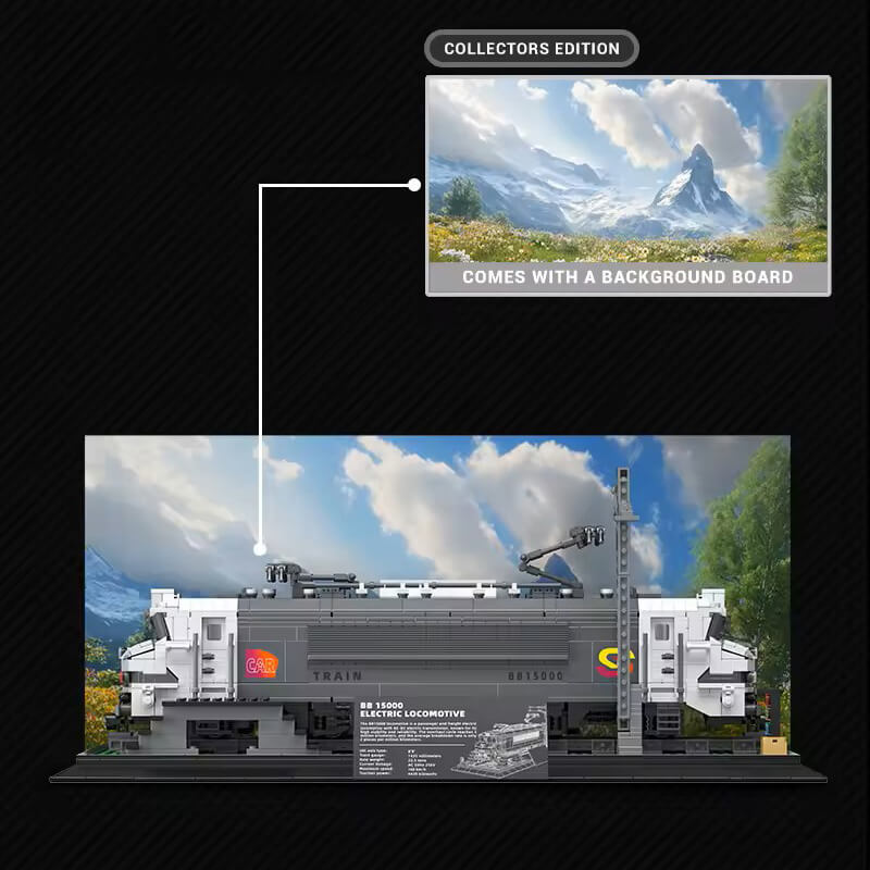 French Electric Locomotive BB15000 2052PCS - RBrickstem®