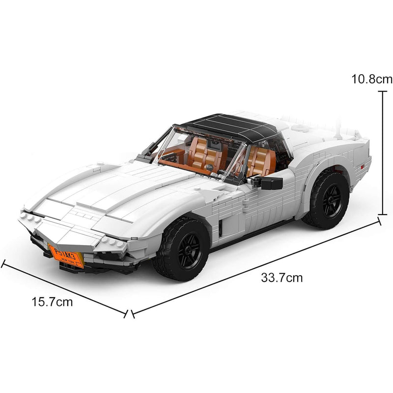 70s V8 American Sports Legend 1346PCS - RBrickstem®