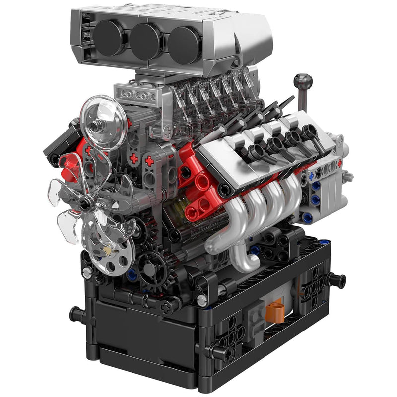 The Iconic V8 Supercharger Engine 854PCS - RBrickstem®