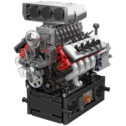 The Iconic V8 Supercharger Engine 854PCS - RBrickstem®