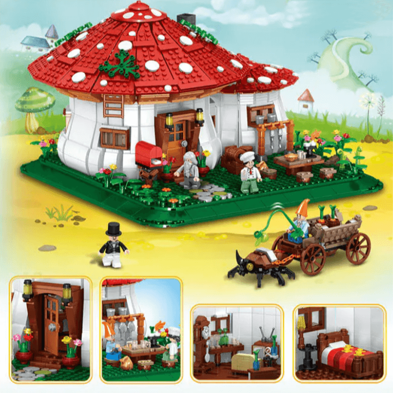 Mushroom House 2232pcs mySite