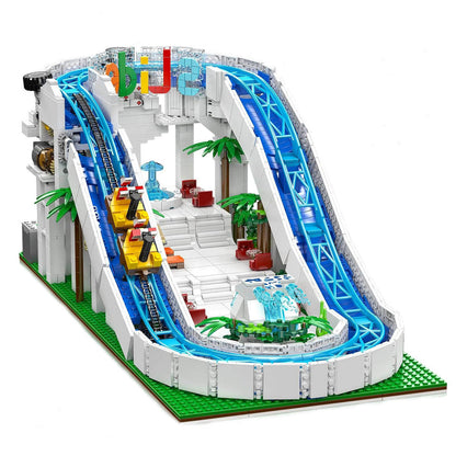 Motorised Water Slide 2087Pcs - RBrickstem®