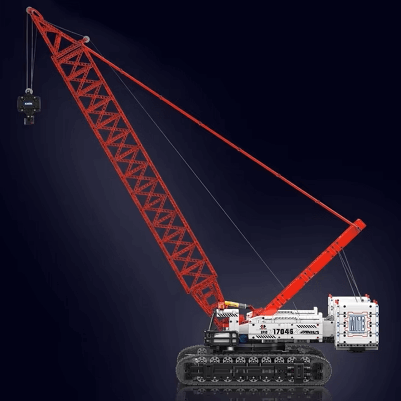 Remote Controlled Dragline Crawler Crane 4493pcs - RBrickstem®