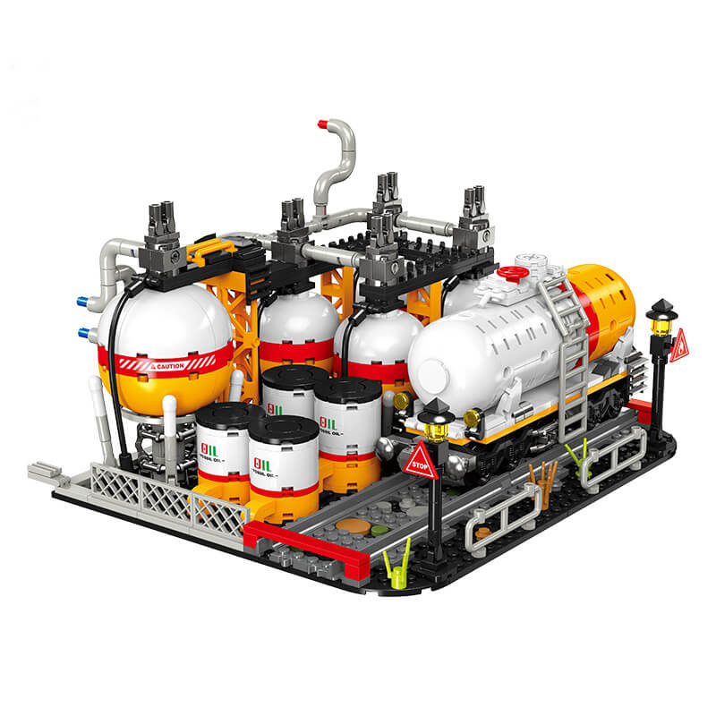 Industrial Oil Refinery Complex 2140Pcs - RBrickstem®