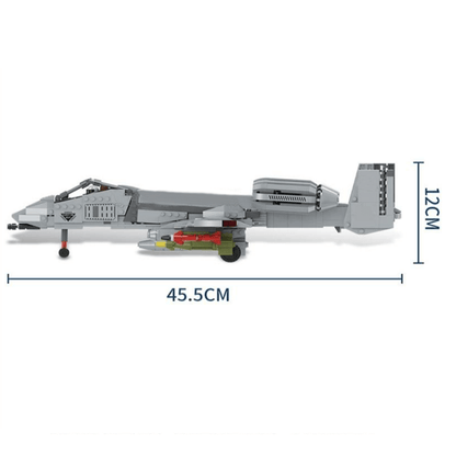 A-10 Ground Attack Aircraft 1049pcs mySite