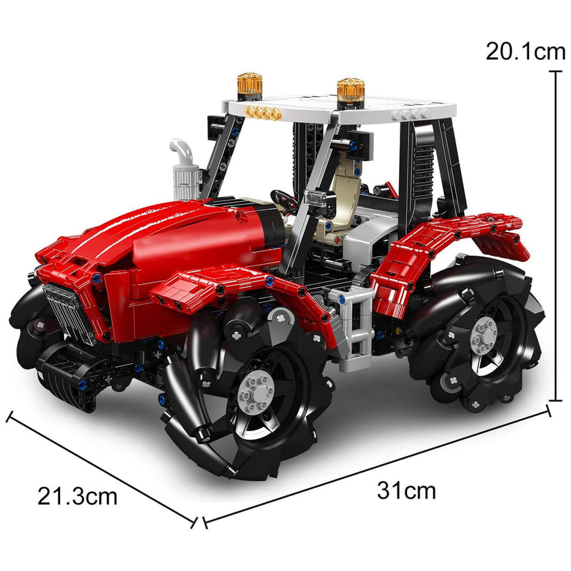 Remote Controlled Agricultural Tractor 1391Pcs - RBrickstem®