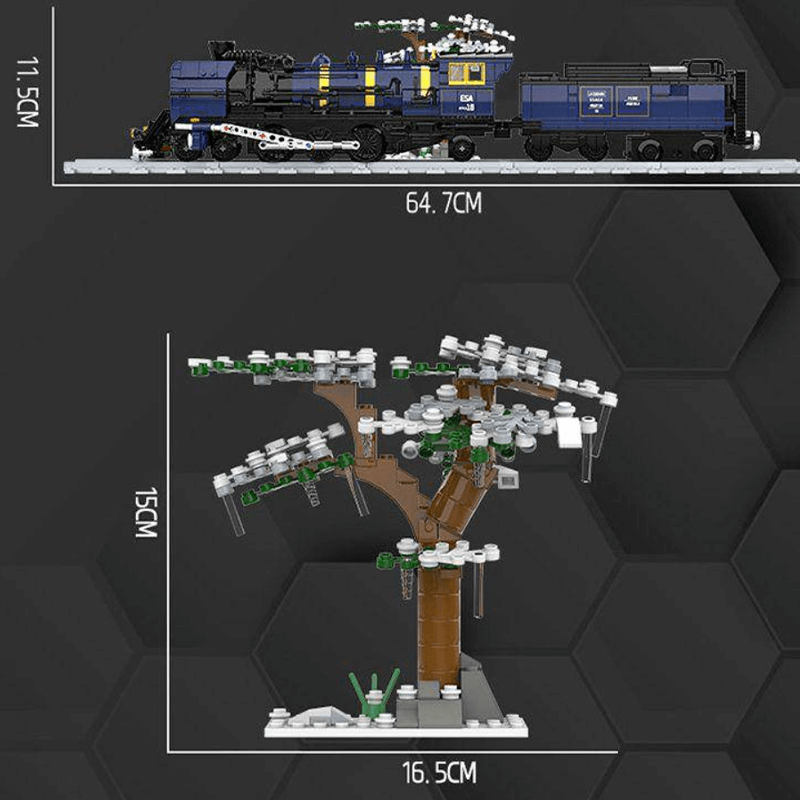 Oriental Steam Train 1051pcs mySite