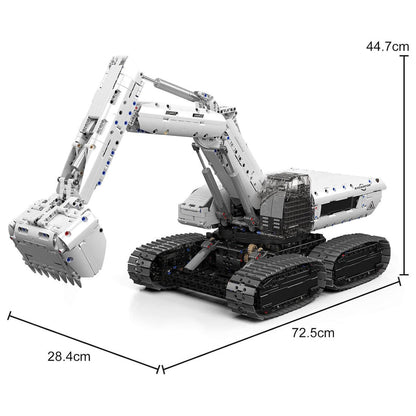 Heavy Duty Crawler Excavator 3194Pcs - RBrickstem®