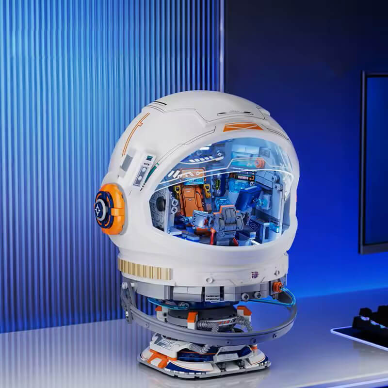 Space Explorer Helmet 1211Pcs - RBrickstem®