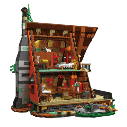 Wooden Cabin In The Woods 3397pcs mySite