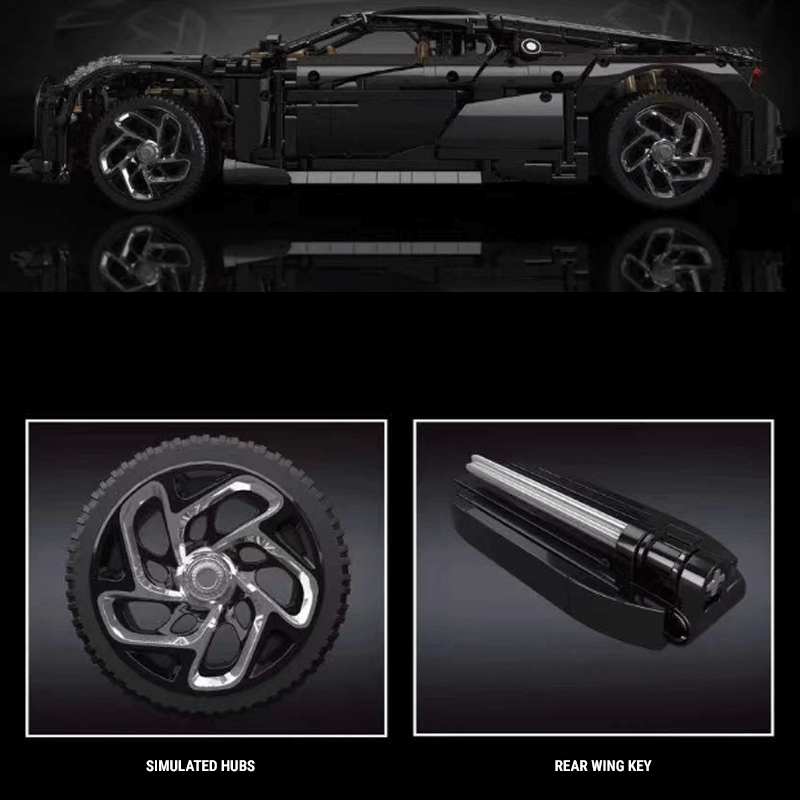 The Black Mamba Hypercar 4687pcs mySite