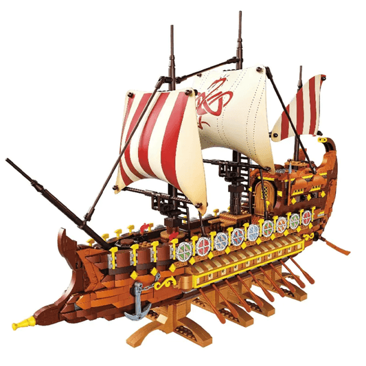 Ancient Viking Warship 2072pcs RBrickstem®