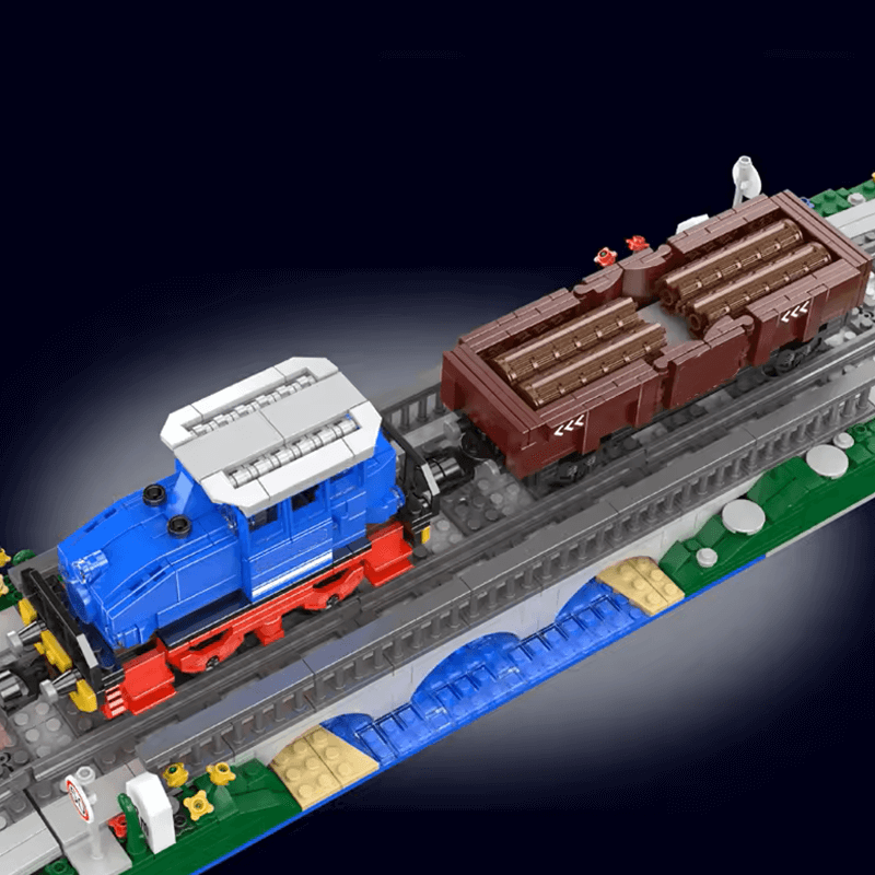 Remote Controlled Industrial Locomotive 1116pcs