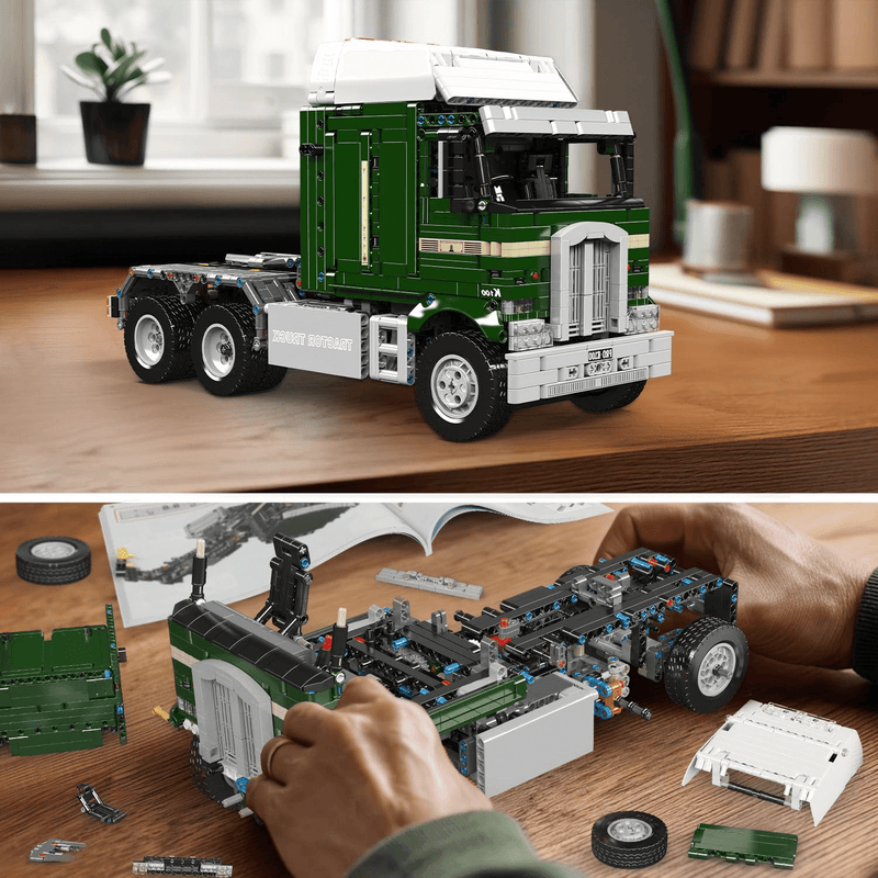 Remote Controlled 70s Cabover Truck 2180PCS - RBrickstem®