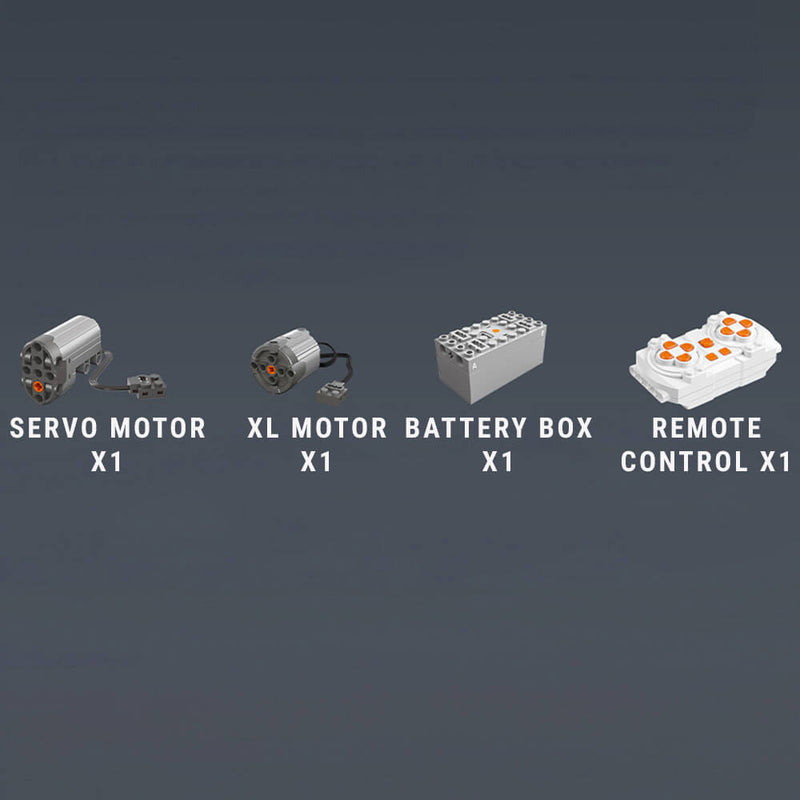 The American V24 Diesel Truck 3484Pcs - RBrickstem®