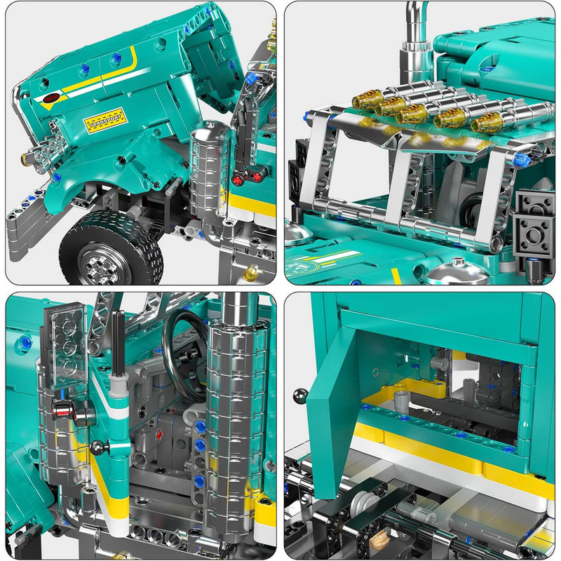 Remote Controlled American Truck 2063Pcs - RBrickstem®