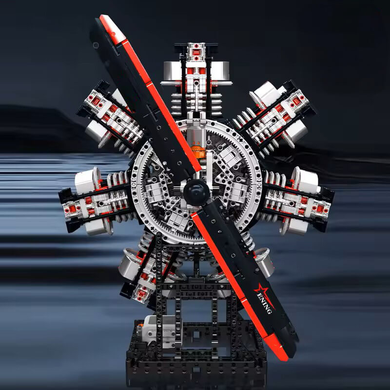 The Ultimate Radial Aircraft Engine 3088Pcs - RBrickstem®