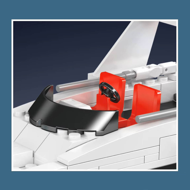 Twin Deck Ocean Cruiser 856Pcs - RBrickstem®