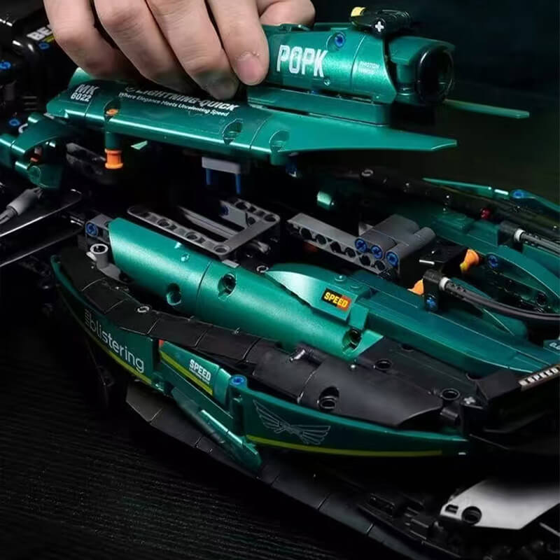 The Ultimate British Racing Green 1911Pcs - RBrickstem®