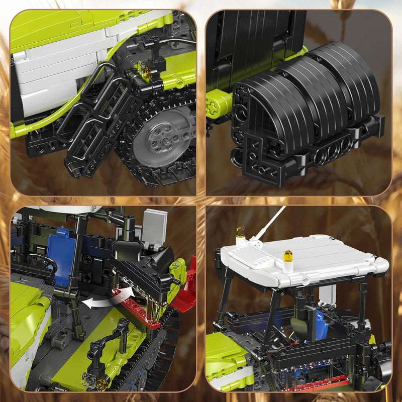 Remote Controlled Crawler Tractor 1356Pcs