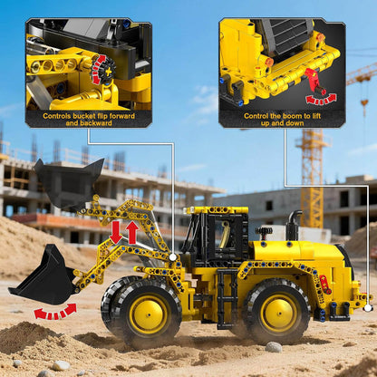 Heavy Construction Loader 909Pcs