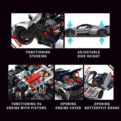 Limited Edition Prancing Horse Hypercar 4702Pcs