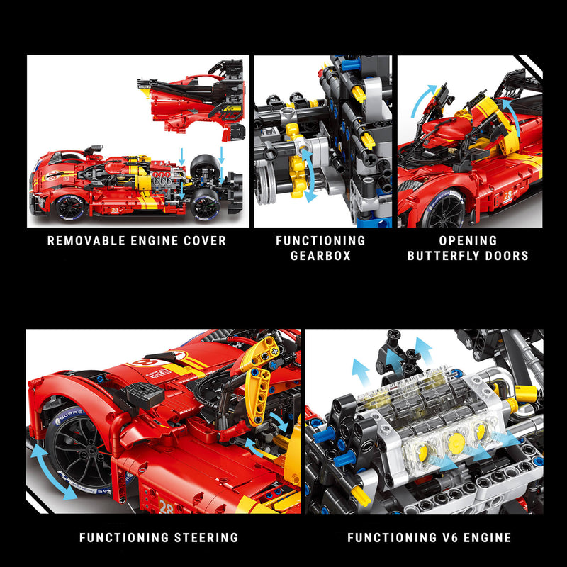 The Ultimate 2024 Endurance Champion 3349Pcs - RBrickstem®