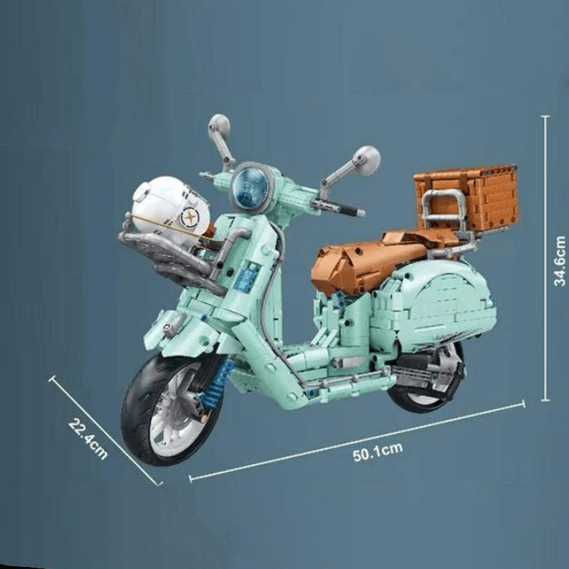 Classic Italian Scooter 1827pcs mySite