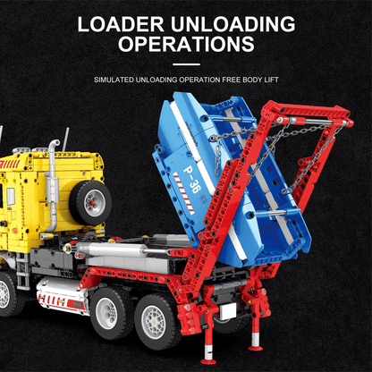 Remote Controlled Skip Dump Truck 1917pcs mySite