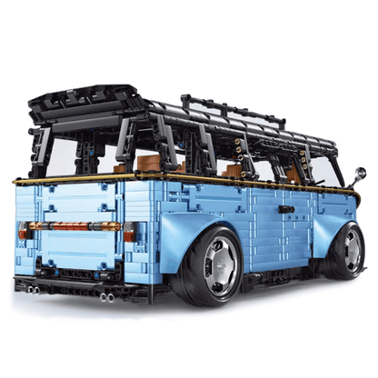 Widebody Satin Blue Campervan 3298pcs mySite