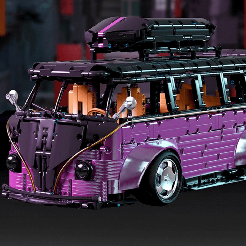 Widebody Satin Purple Campervan 3298pcs mySite