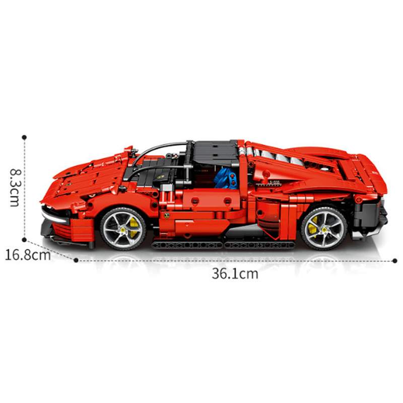 Remote Controlled Italian Hypercar 1482pcs mySite