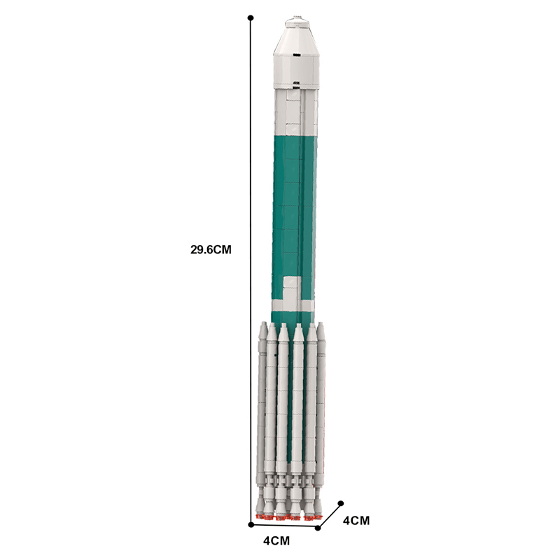 Delta II with MER Rover 414pcs mySite