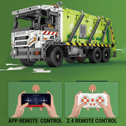 Compression Garbage Truck 1467pcs mySite