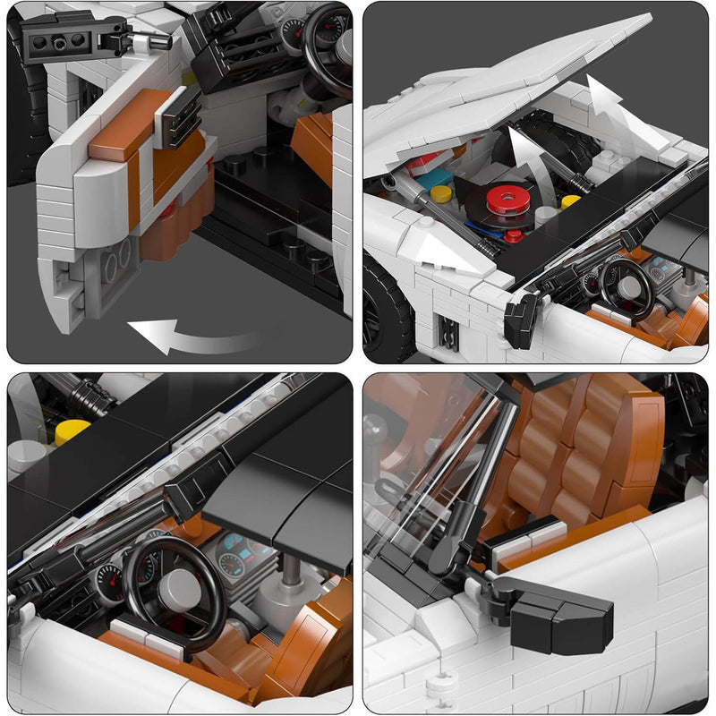 70s V8 American Sports Legend 1346PCS - RBrickstem®