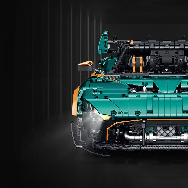 The Ultimate V12 British Racecar 3793PCS - RBrickstem®