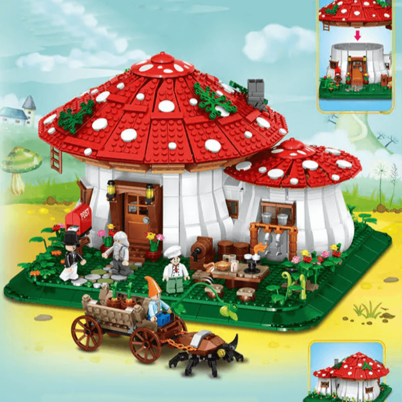 Mushroom House 2232pcs mySite