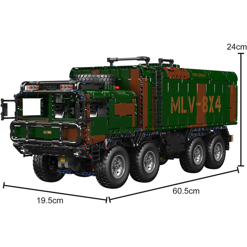 Remote-Controlled Missile Launcher Truck 3593Pcs - RBrickstem®