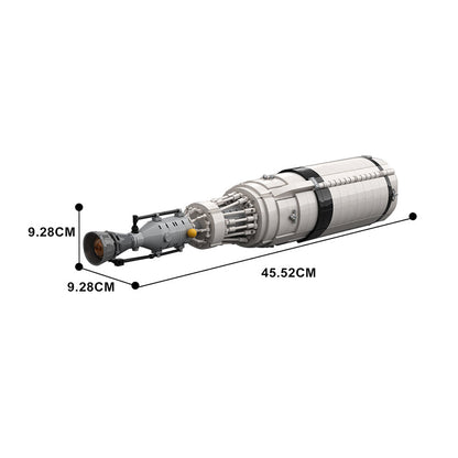 Reusable Nuclear Shuttle 807pcs mySite