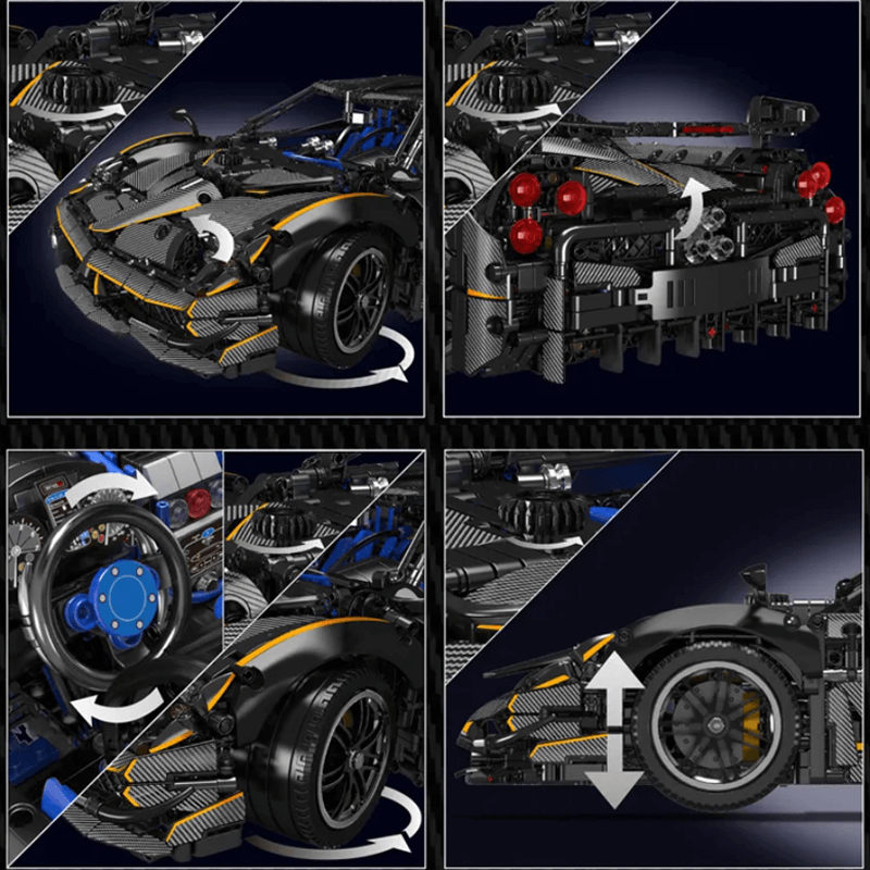 Carbon Italian Hypercar 4801pcs mySite