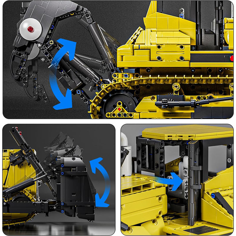 Remote Controlled Excavator 3934Pcs - RBrickstem®