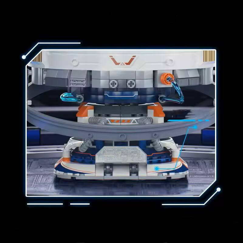 Space Explorer Helmet 1211Pcs - RBrickstem®