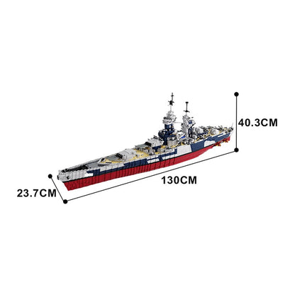 French Battleship Richelieu 10803pcs mySite