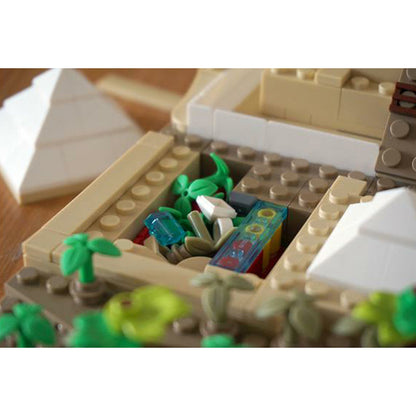 Building Of The Great Pyramid 1467pcs mySite