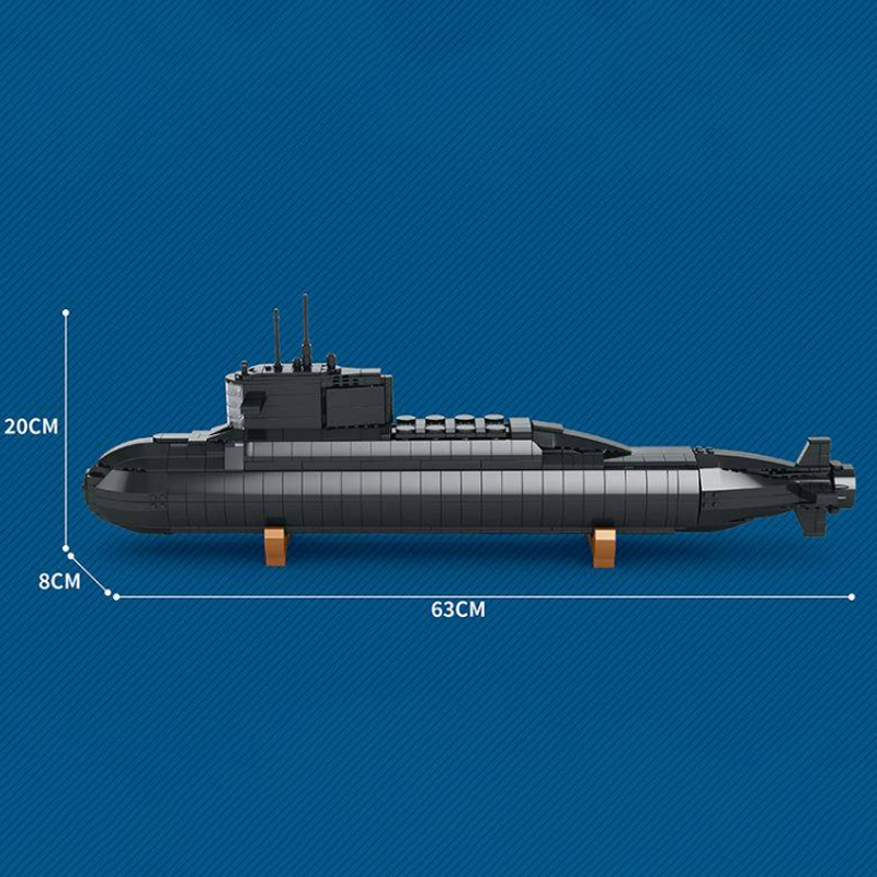 Nuclear Submarine 1497pcs mySite