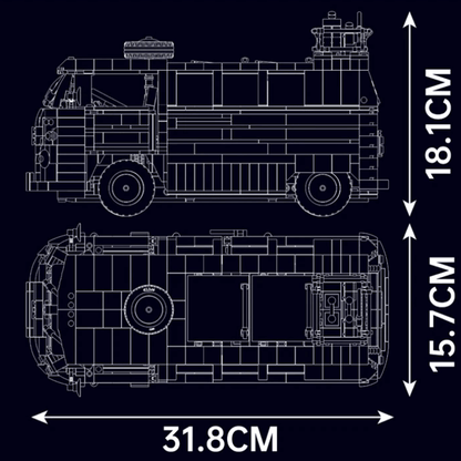 Vintage Campervan 2055pcs mySite