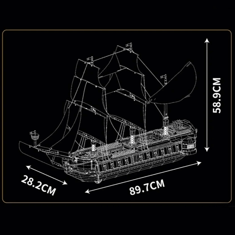 The Ultimate Sailing Ship 3579pcs mySite