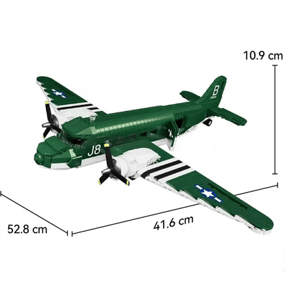 C47 Transport Aircraft 865pcs - RBrickstem®